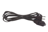 Extension Electrica Cafe Con Clavija Estandar 6mts Techtools ED186C.