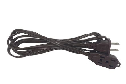 Extension Electrica Cafe Con Clavija Estandar 6mts Techtools ED186C.