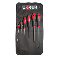 Juego de 6 destornilladores bimaterial Phillips Urrea 8600A