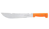 Machete Rambo 12', Cacha Remachada Naranja, Truper 100654