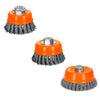 Cardas De Copa, Alambre Trenzado Fino, Truper CT-610M