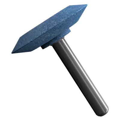 Punta Montada para el Desbaste A-36 Azul de 1-1/2 x 3/8 x 1/4 Austromex 615