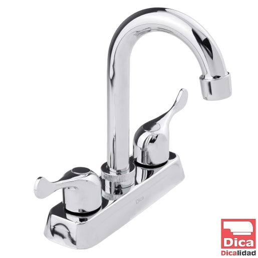 Mezcladora de 4" para Lavabo Tipo Bar Dica 4084