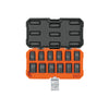 Juego De 12 Dados De Impacto Cuadro 1/2', 6 Puntas mm, Truper 100944