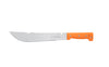 Machete Rambo 12", Cacha Remachada Naranja, Con Funda, Truper 15890