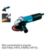 Mini Esmeriladora 4-1/2", 10,000 RPM, Interruptor Tipo Paleta Sin Traba, 840W, Makita 9557HPYG