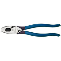 Pinza De Electricista Alta Palanca Con Jalador De Guías y Compresor De Terminales - 9 Pulg, Tulmex D215-9