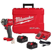 Kit LLave de Impacto Compacta 1/2 M18 Milwaukee 2855P-22R