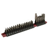 Juego de 42 puntas intercambiables 1/4"combinado Urrea 60142