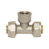 Tee Hembra 3/8" x 3/8" x 1/2" FNPT, Coflex CG-TH001