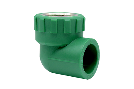 Codo 9025 x mm Reducido Hembra 3/4  PP-R Termofusión, Cnx PR90CODOH2519L