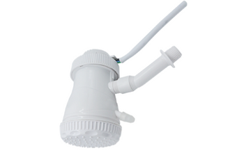 Regadera Electrica con Tubo 10cm, 3 Temp 5500W Meer RCTE301.