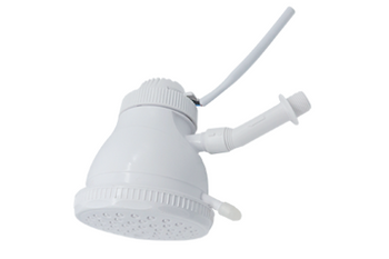 Regadera Electrica Con Tubo 10cm, 4 Temp 5500W Meer RCTE302.