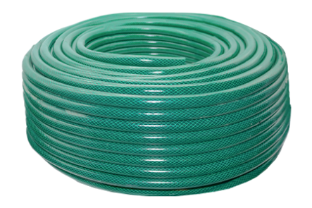 Rollo de Manguera para Jardin 3/4" 50 Mts Verde, Cnx RMJ19-2