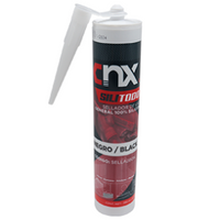 Sellador de Uso General 100% Silicón Silitodo 280ml Negro, Cnx SELLA280N