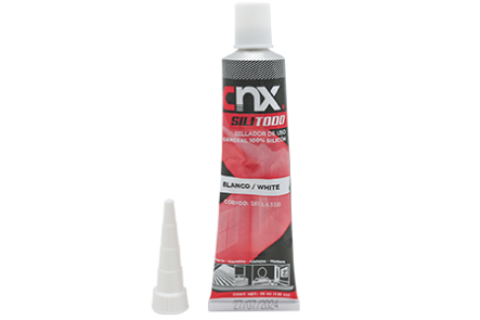 Sellador de Uso General 100% Silicón SiliTodo 35ml Blanco, Cnx SELLA35B