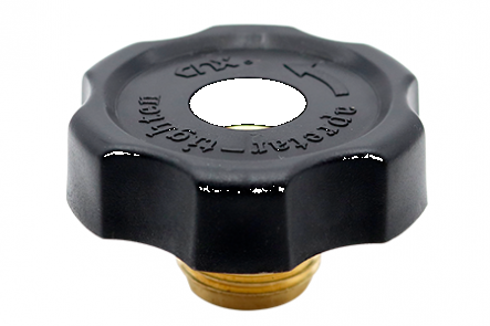 Tuerca Izquierda 7/8" con Maneral Plastico Individual, Progas TIZM25I