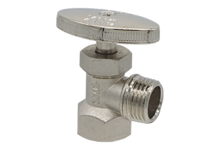 Valvula Angular 1/2" H*M Volante Economica, Cnx VA-E