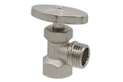 Valvula Angular 1/2" H*M Volante Economica, Cnx VA-E