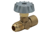 Válvula Aguja H*M, 3/8" FLARE" 1/4" NPT, Cnx VAHM1006