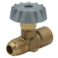 Válvula Aguja H*M, 3/8" FLARE" 1/4" NPT, Cnx VAHM1006