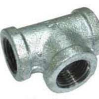 Tee Reducida Galvanizada 3/4" - 1/2" B&K 4657