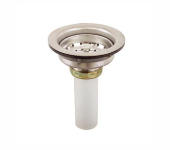 Contracanasta Acero Inoxidable con Tubo de PVC Rugo 13IP