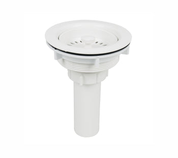 Contra Canasta para Fregadero PVC con Tubo Rugo 13-R
