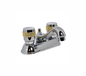 Mezcladora de A.B.S. para Lavabo 10 cm Chapetón Cerámico Maneral Redondo Fontanery 21003