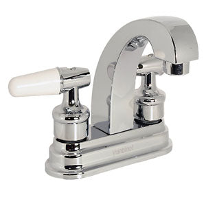 Mezcladora para Lavabo de Bronce con Cubierta y Manerales Pirulí 4" Fontanery 21067