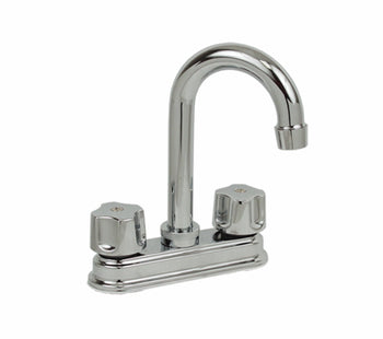 Mezcladora Lavabo Cromada Tipo Bar Rugo 24-IB