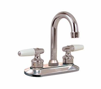 Mezcladora Lavabo Cromada Tipo Bar Maneral Pirulí, Rugo 24-IP