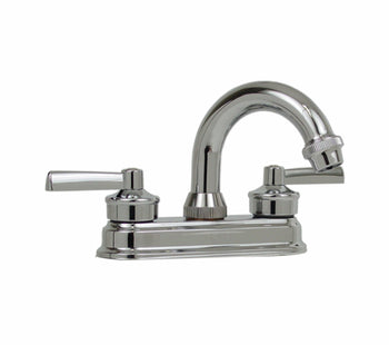 Mezcladora Lavabo Cromada Maneral Palanca Rugo 24-TD