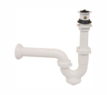 Trampa Céspol para Lavabo PVC con Registro 102A Rugo 29R
