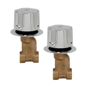 Juego Llave Empotrar Compacta Roscable Cartucho Ceramico Rugo 34-I