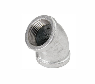 Codo Galvanizado 45 de 1 1/4