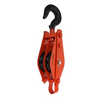 Polea Garrucha Doble 4" 0.8T Giratoria, Dogotuls RH5046