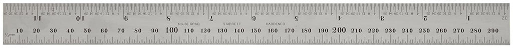 Escala 12" p/  Set de Combinacion Starrett CB300-36