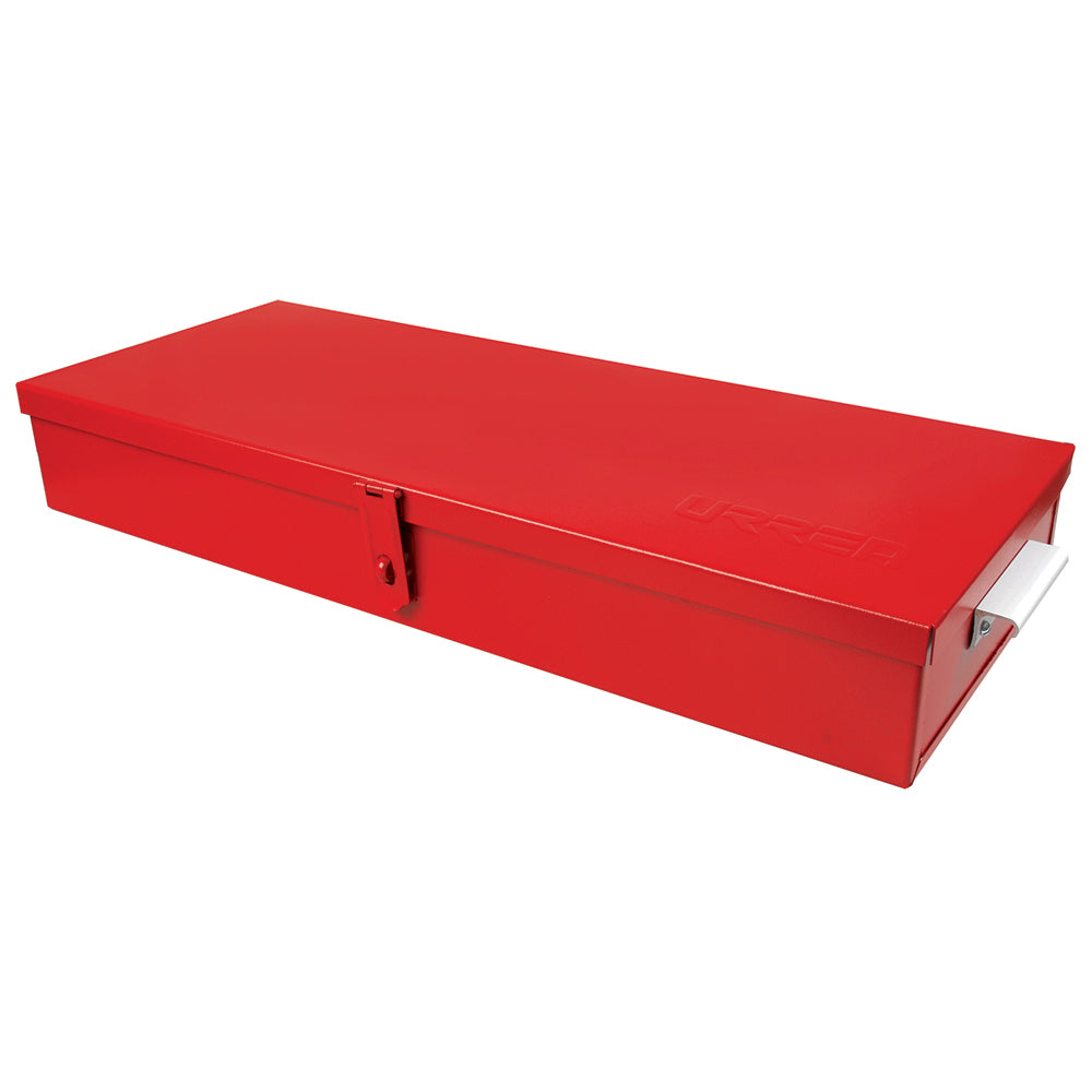 Caja metálica usos múltiples roja 23" x 9" x 3" Urrea 5696