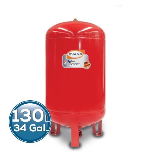 Tanque Hidroneumático Hydro-Mac  de 130L vertical Evans EQTH-130VE