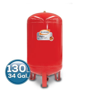 Tanque Hidroneumático Hydro-Mac  de 130L vertical Evans EQTH-130VE