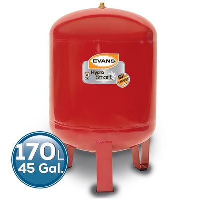 Tanque Hidroneumático Hydro-Mac  de 170L Vertical Evans EQTH-170VE