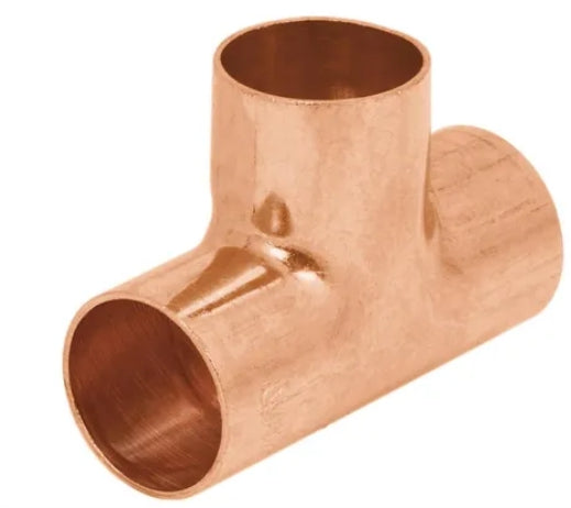 Tee de Cobre Soldable de 3/4", Cnx COTEE19
