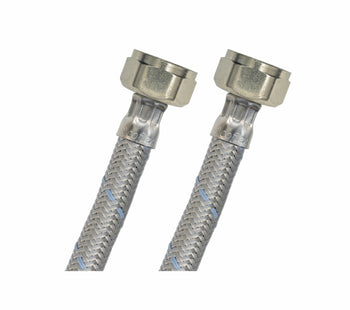 Alimentador para Lavabo 1/2" x 1/2" x 40 cm Acero Coflex LL-A40