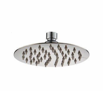 Regadera Redonda 6" Acero Inoxidable Meer RC14.