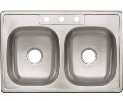 Tarja Doble Acero Inox 201 Calibre 22, 84x48 3 Perf, Meer TD8448.