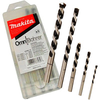 Juego de Brocas P/Concreto (5 Pzs) Makita D-36033